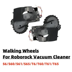 Repuestos originales para aspiradora Roborock, rueda de viaje izquierda y derecha, S6, S61, S65, S60, T6, T60, T61, T65