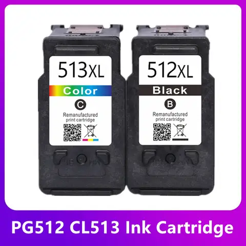 Cartuccia d'inchiostro compatibile PG512 CL513 per Canon pg 512 cl 513 per stampante pg-512 Pixma MP230 MP250 MP240 MP270 MP480 MX350 IP2700