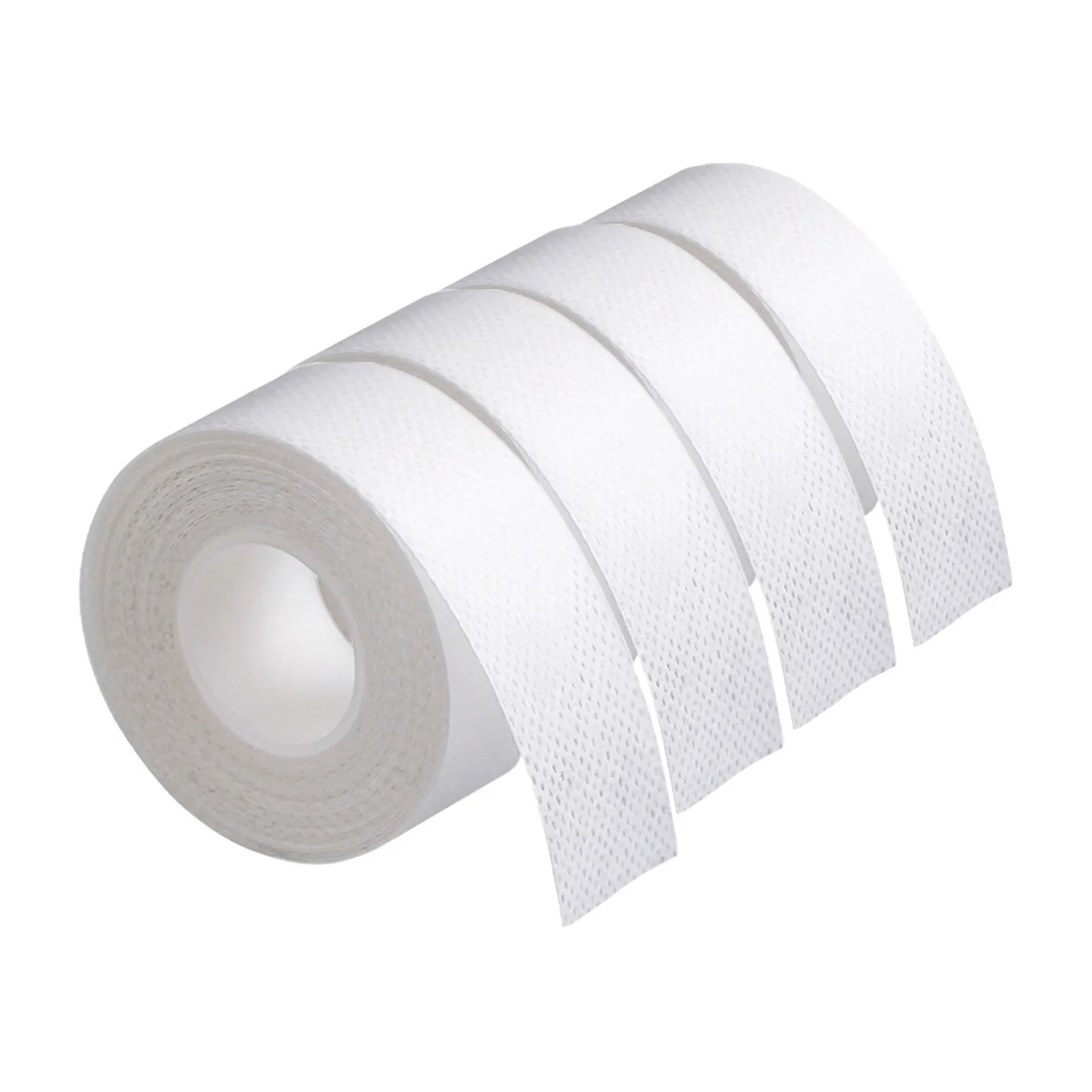 

4 Rolls Baseball Hat Sweat Liner Liners for Caps Pads Hats Sweat-absorbing Sticker