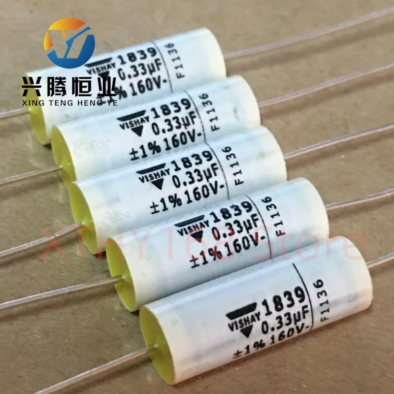 

5 шт. MKP 1839 серии 0,33 мкФ 160 В бесконечный конденсатор с лихорадкой