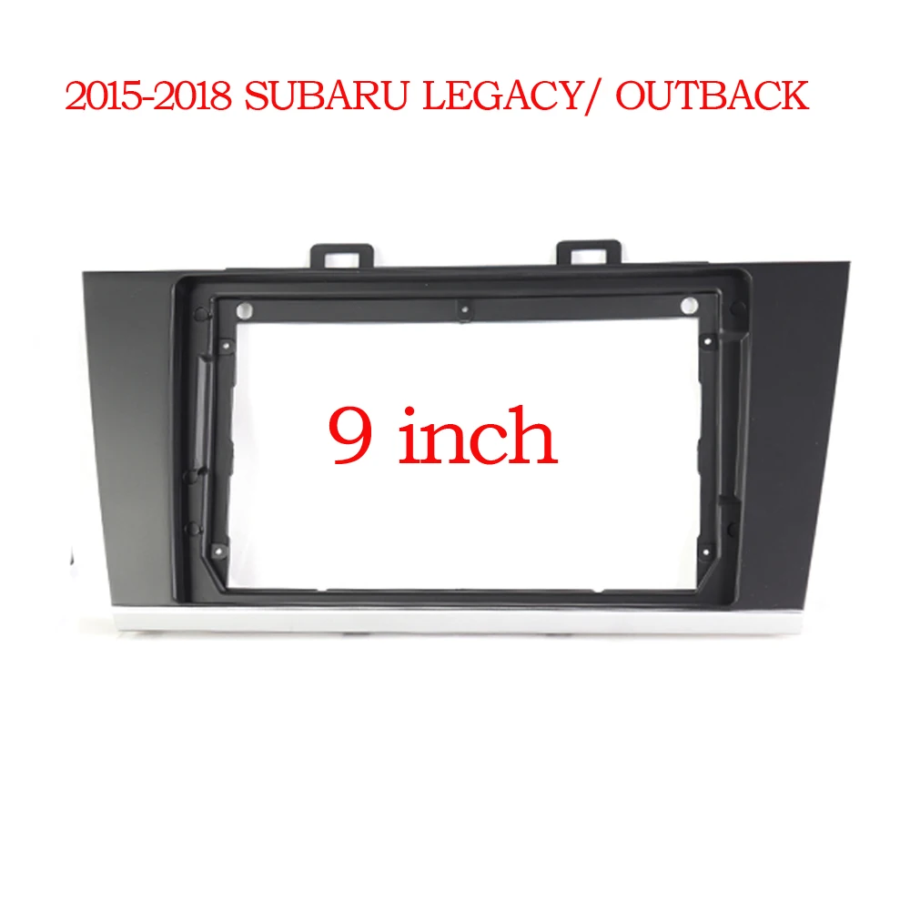 Car Radio Fascia For Subaru Legacy/Outback 2014 2015 2016 2017 2018 Video Player Audio 2 Din Frame Dashboard Panel Mount Kit