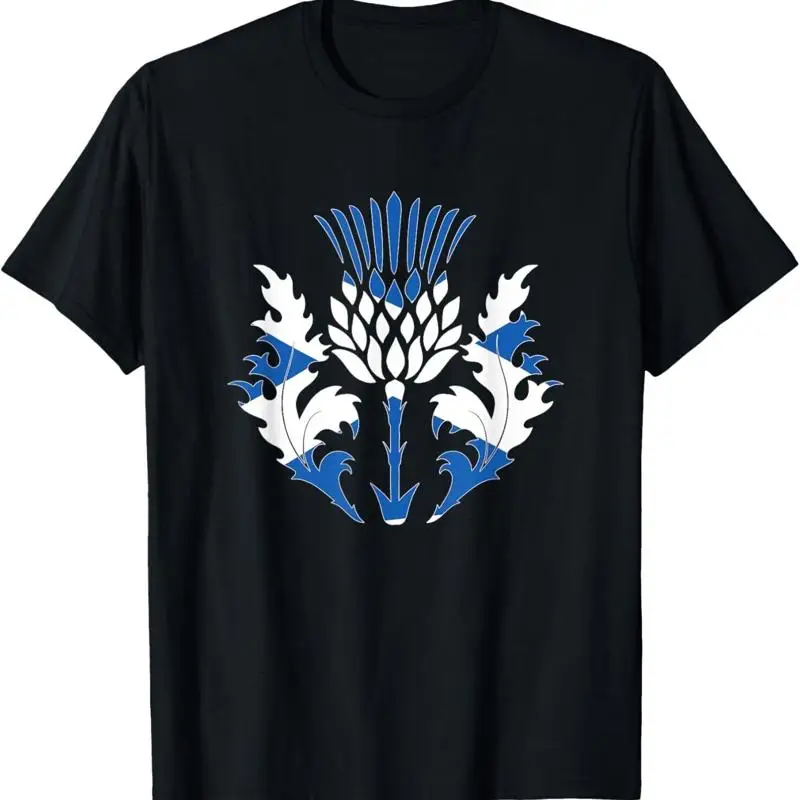 Scottish Flag Thistle S Scots Emblem Of Scotland T Shirt