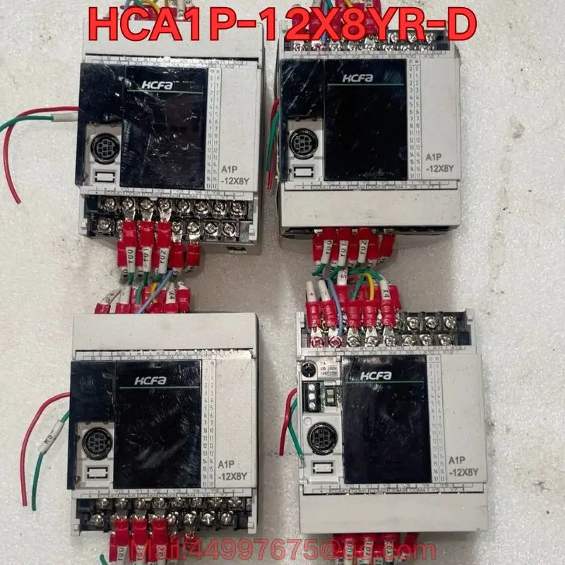 

Second-hand HCA1P-12X8YR-D PLC controller functional test is normal