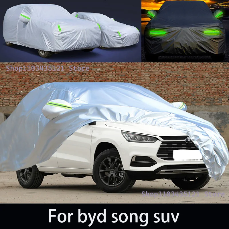 

For byd song auto anti snow, anti freezing, anti dust, anti peeling paint, and anti rainwater.car cover protection