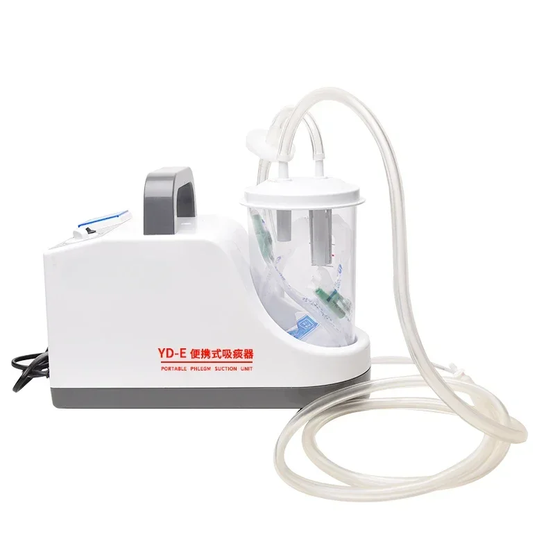 Medicals Electrical Aspirator Portable Phlegm/metal, Plastic, Steel/Hebei, China/OEM/White/Free spare parts