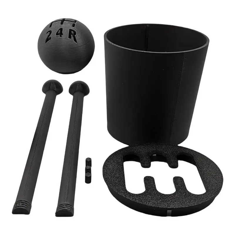 Anti Dust Cup Holder Inserts Car Cup Holder Decor Shift Knob Design Dustproof Armrest Dust Cover For Simple Interactive Function