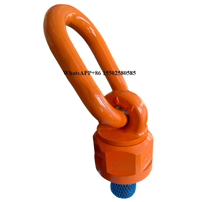

G80 Swivel Eyebolt , Lifting Point With Swivel and Thread WLL0.4T to 49T 360 DEGREE ROTATE