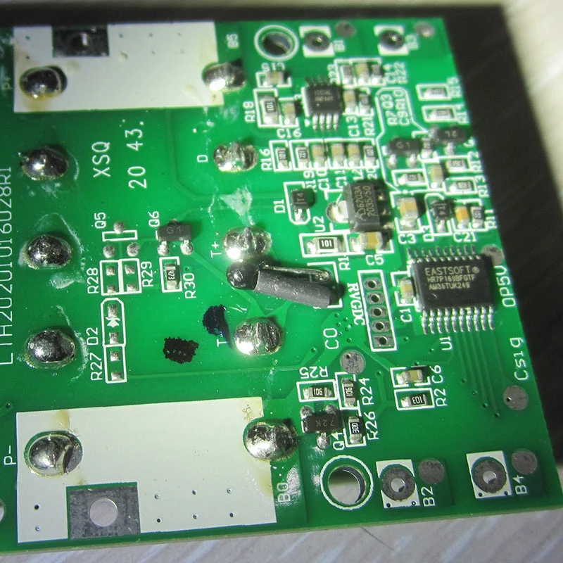 Circuito di protezione della ricarica scheda PCB per Rack batteria al litio Metabo 18V (1 pz)