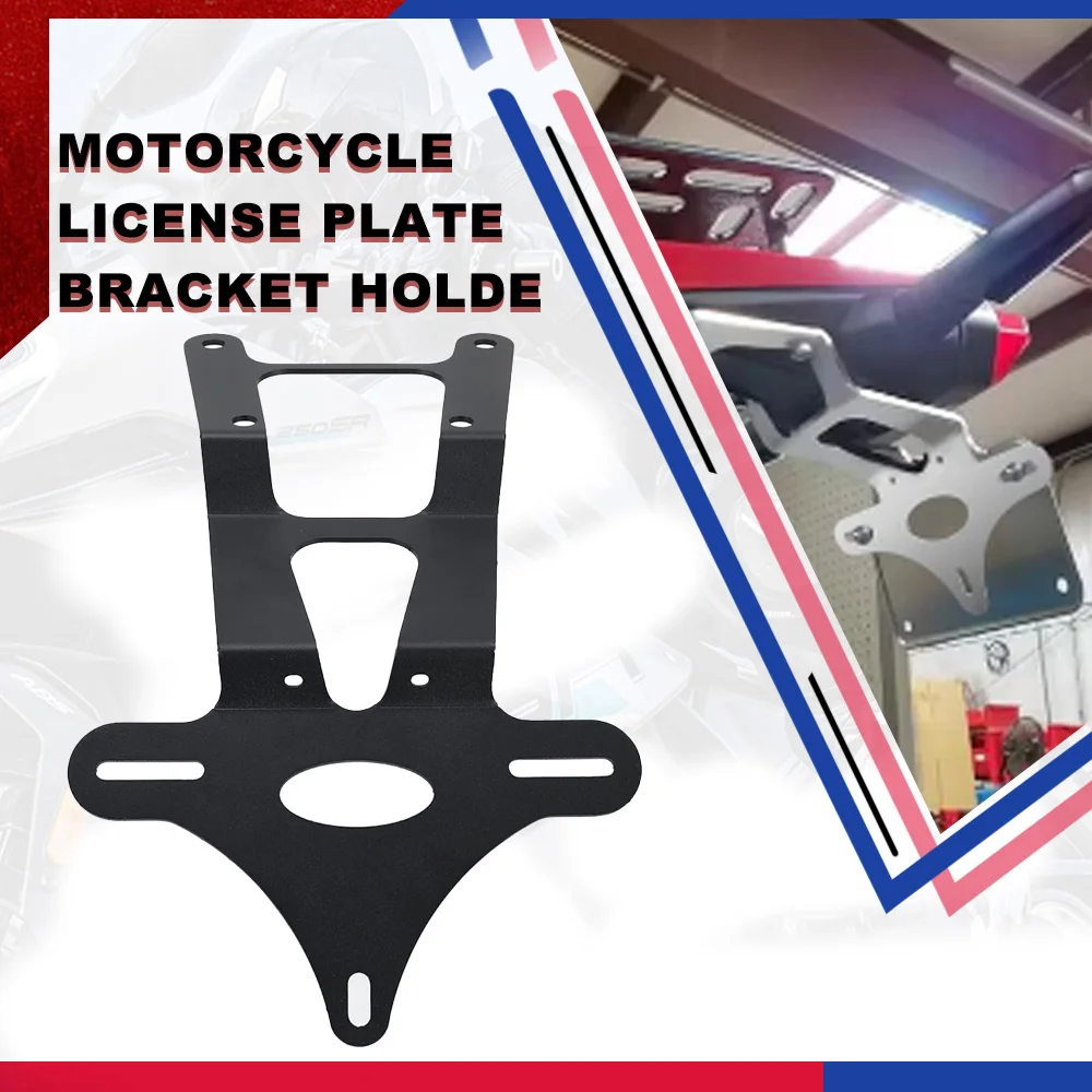 

2025 For HONDA CRF450L CRF450RL 2019-2024 CRF 450 L 450RL Fender Eliminator Kit Motorcycle Rear Tail Tidy License Plate Holder