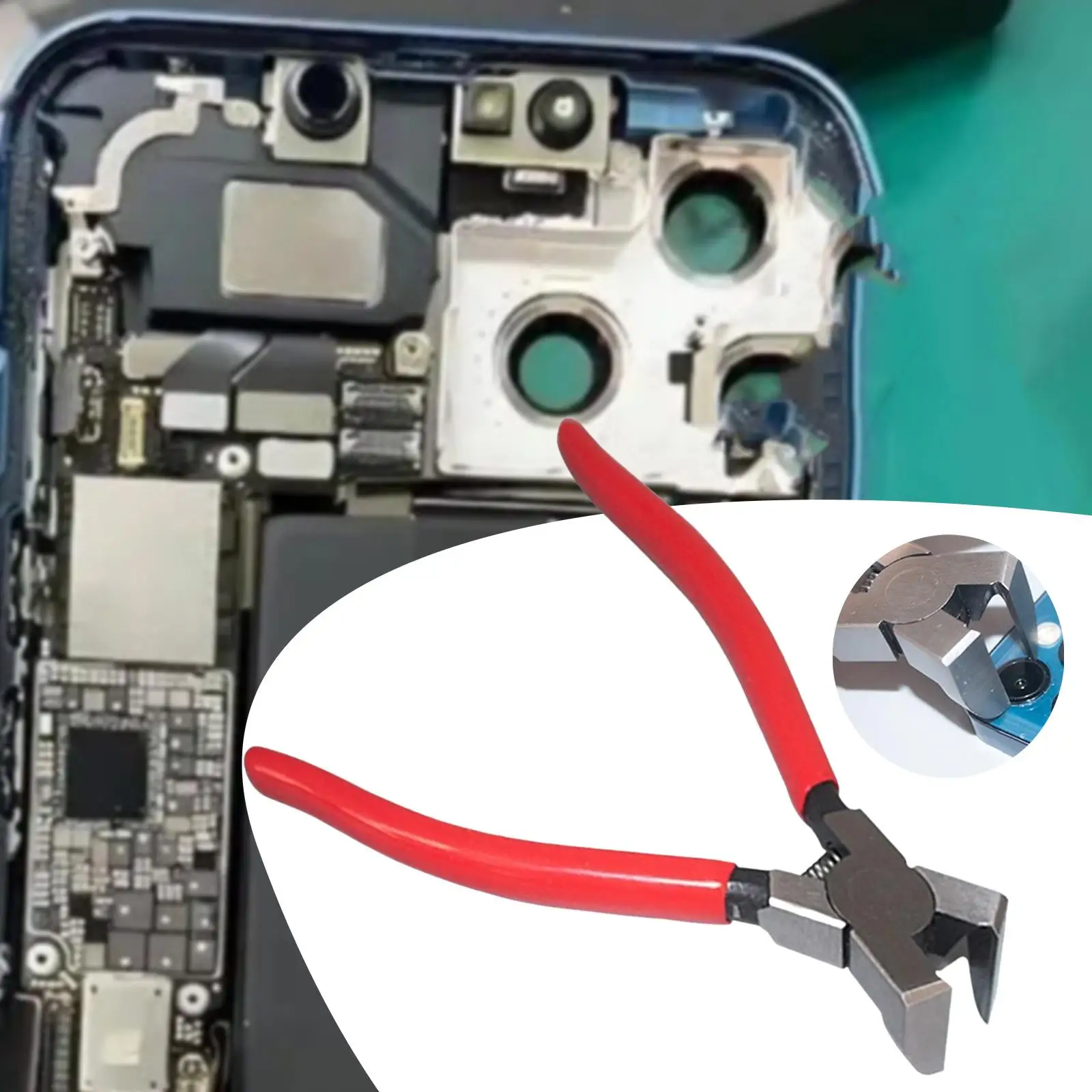 

Угловые диагональные кусачки 90° с нескользящими рукоятками, эргономичные, для ровного среза проволоки, для ремонта, рукоделия и изготовления ювелирных изделий