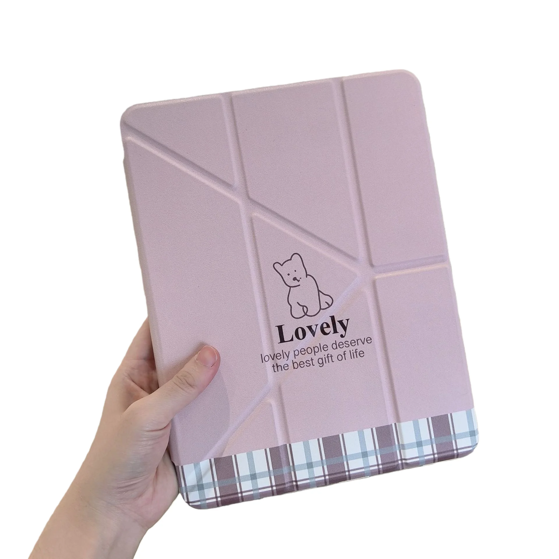 

Lovely Dog Pen Slot Tablet Case For iPad Mini 6 7 Pro 2025 2024 2022 2021 2020 2019 2018 2017 11 10th Air 2 3 4 5 6 7 Cover