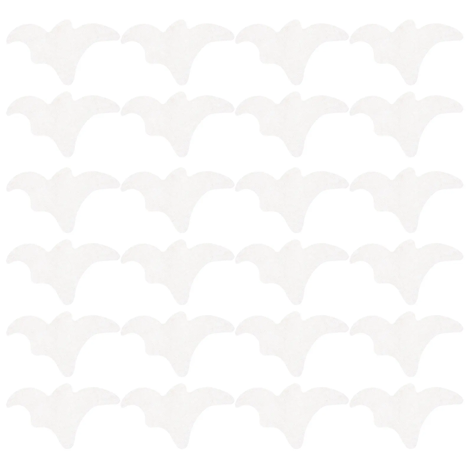 30Pcs Lace-Printed Winged Cooling Eye Patches Transparent Reusable Under Eye Patches for Wrinkles Fine Lines Frown Smile