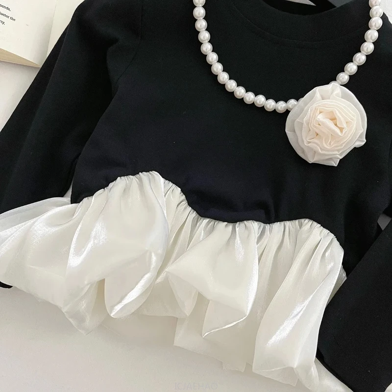 

Puffy Sets for Girls Luxury Designer Boutique Outfits Kids Tops Clothing Toddler Autumn Clothes Pants Two Piece Suit Children