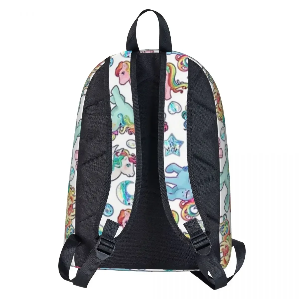 Regenbogen Ponys G1 Frau Rucksäcke Jungen Mädchen Bücher tasche lässig Kinder Schult aschen Portabilität Reise Rucksack Umhängetasche