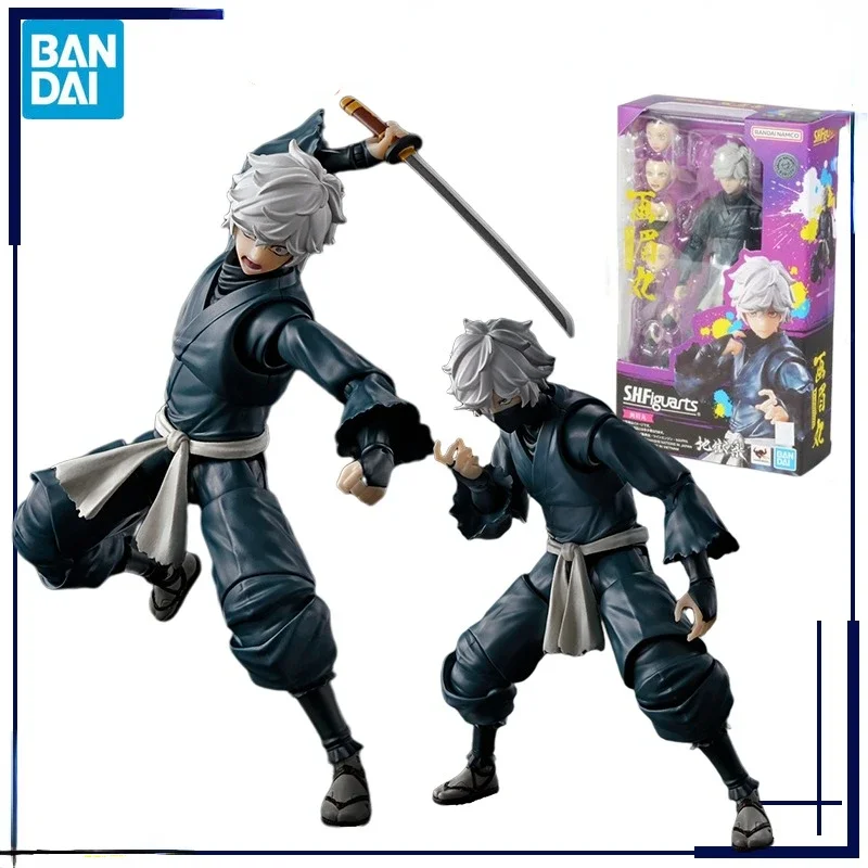 In stock Bandai Anime Hell's Paradise Gabimaru SHF Joints Movable Model Toys Action Figure Gifts Collectible Ornaments