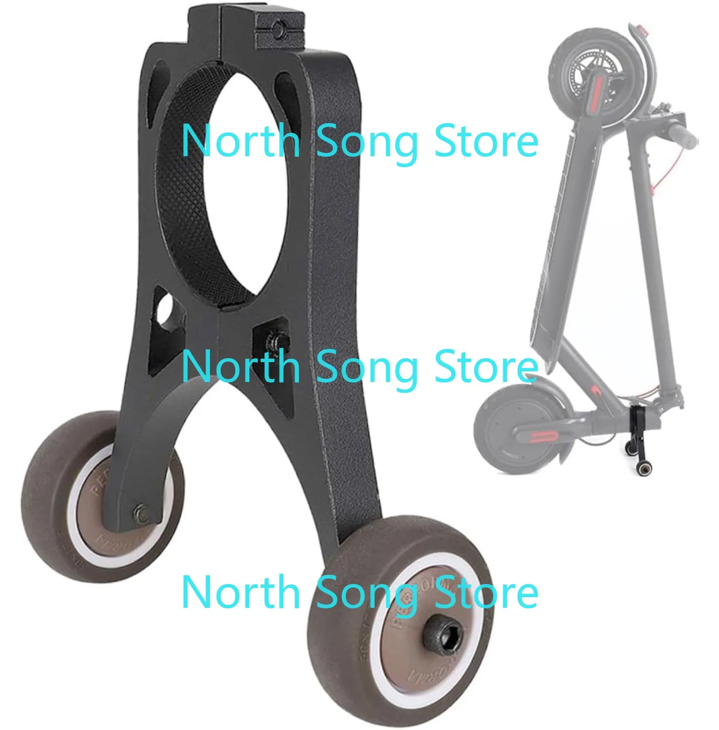 

Держатель-подставка для скутера, кронштейн для хранения подставки для электрического скутера для Xiaomi M365 1SPro Ninebot F40 F30 F20, вспомогательное колесо