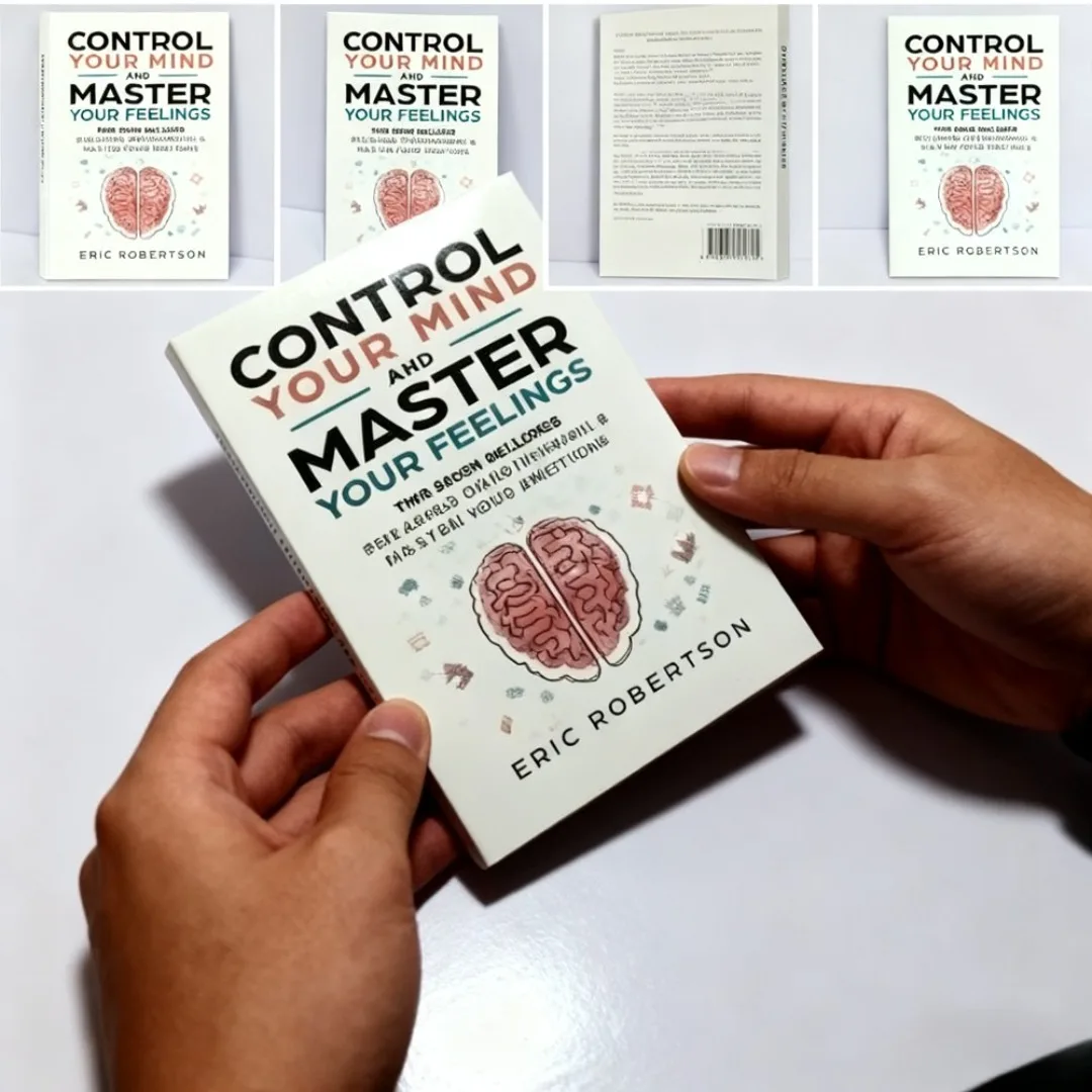 Control Your Mind and Master Your Feelings By Eric Robertson Breaking Overthinking & Master Your Emotions Book in English