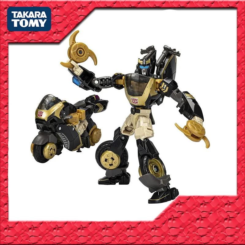 

In Stock Original TAKARA TOMY Transformers TL-33 Prowl PVC Anime Figure Action Figures Model Toys