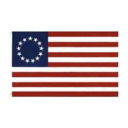 90x150cm 13 Stars US USA 1777 American Betsy Ross Flag