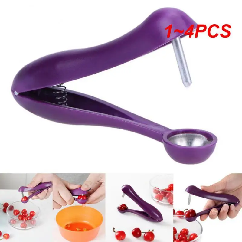 1~4PCS Fruits Efficient Kitchen Seed Remover Time-saving Enucleate Tools Remove Accessories Complete Convenient