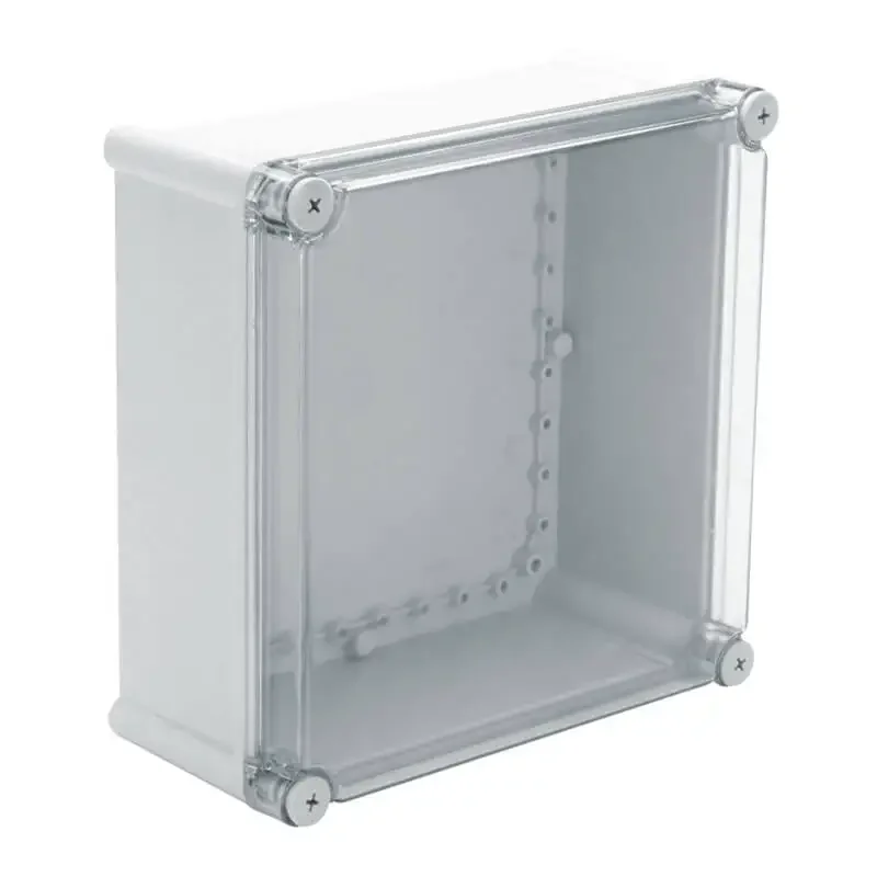 IP67 Transparent Cover Power Sealed Cable Instrument Junction Box Outdoor ABS Plastic Waterproof Electric Enclosure Boxes