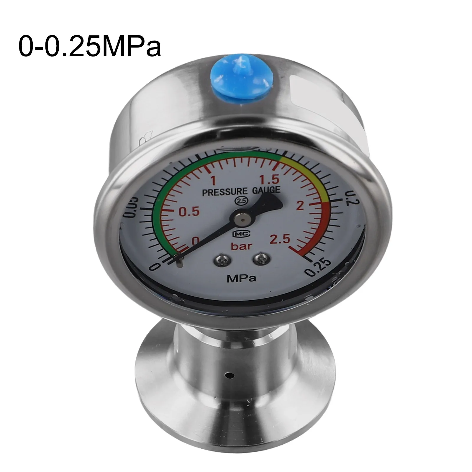 

Промышленный манометр для измерения давления, мембранный манометр, быстрая сборка, безопасный и надежный, класс 2,5, точность