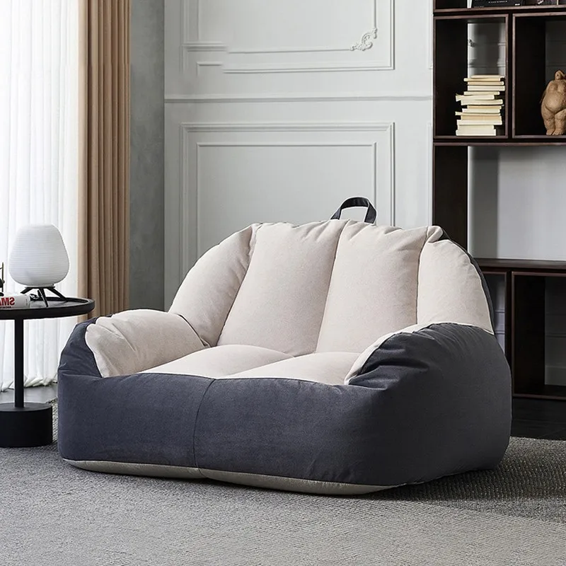 

Comfy Sleeper Single Bean Bag Sofa Floor Recliner Dining Balcony Accent Bean Bag Sofa Gaming Pouf Chambre Home Furniture HDH