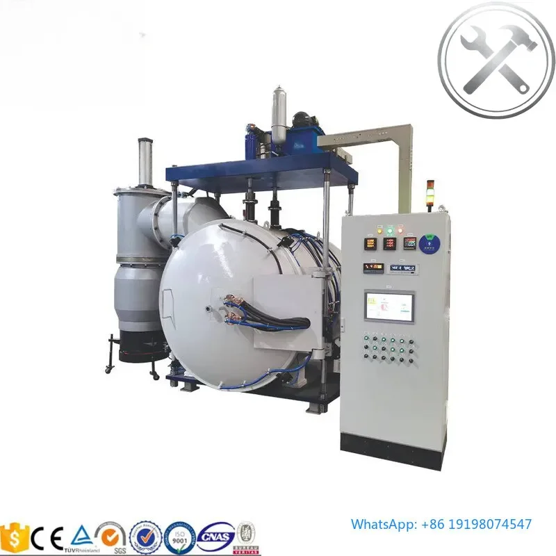

Industrial Vacuum Atmosph r Induction Furnac with Lin r for M lting Sint ring and Qu nching