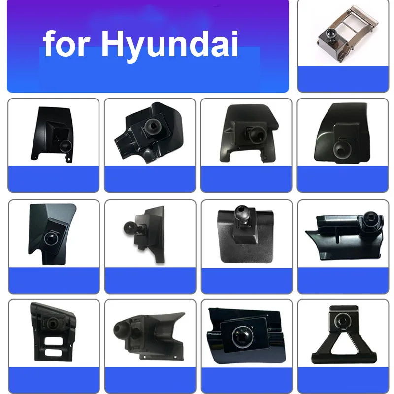 

For Hyundai IX25 IX35 Verna LA FESTA Palisade Santafe Custo Dedicated Car Mobile Phone Holder Bracket Base Magnetic Holder Stand
