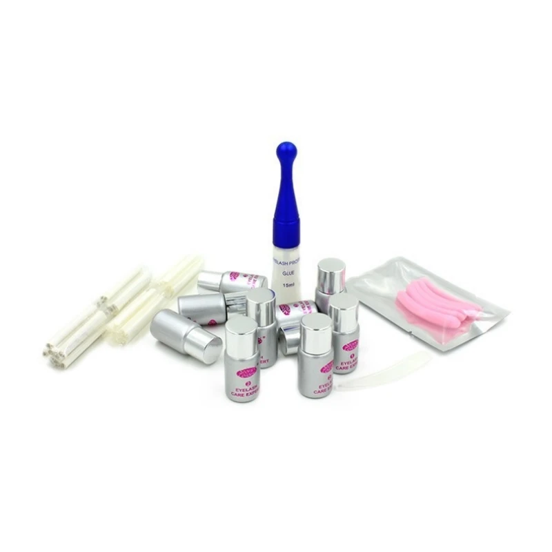 Professional Eyelash Lifting Perm Kit for Perming Curl Eyelashes 3 Months Long Lasting Eye Lashes Perm Fixing Lotion