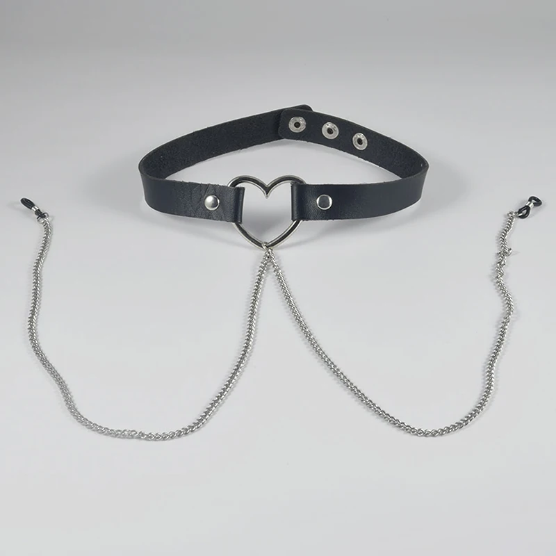 امرأة الحلمة المشبك طوق المقود BDSM عبودية مجموعات الالعاب الجنسية مثير Chocker سلسلة الصدرية كليب مجموعة قابل للتعديل الشرير ثقب المجوهرات