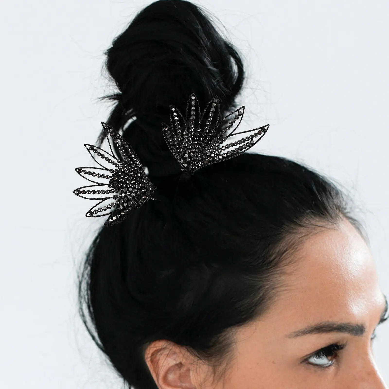 

Стильная заколка-твистер для создания пучка, повязка на голову для повседневного использования и занятий спортом, модный декоративный аксессуар для всех причесок