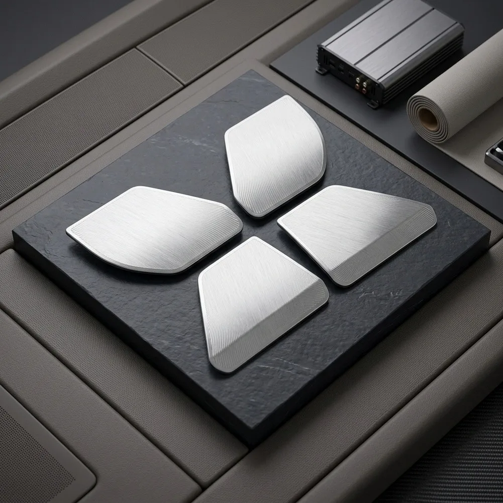 Stainless Steel Interior Cover for Toyota For Rav4 2026 Engineered to with 6th Gen for Audio and Climate Control Zones