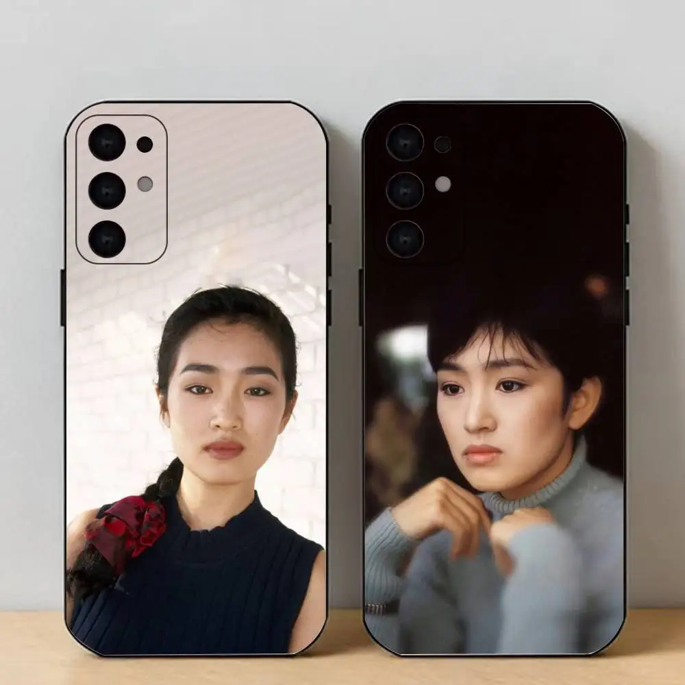 

G-Gong Li Phone Case For Samsung S25,24,23,22,30,21,10,9,Ultra,Plus,Lite Soft Black Case