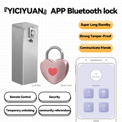 Yokonex-大人のためのBluetoothスマートロック、アプリリモコン、貞操帯、タイムロック、ロックキー、bdsm製品