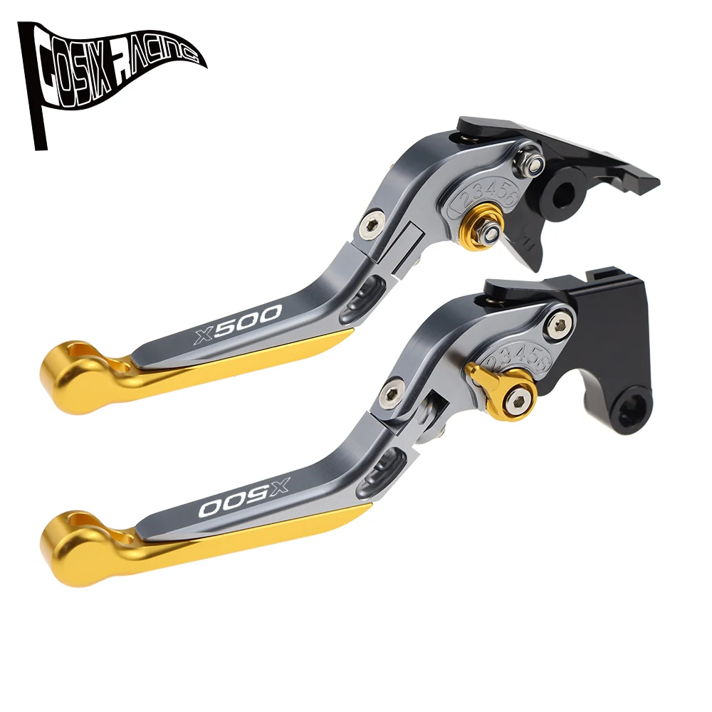 Fit For X500 2022-2023 X500 Motorcycle CNC Accessories Folding Extendable Brake Clutch Levers Adjustable Handle Set