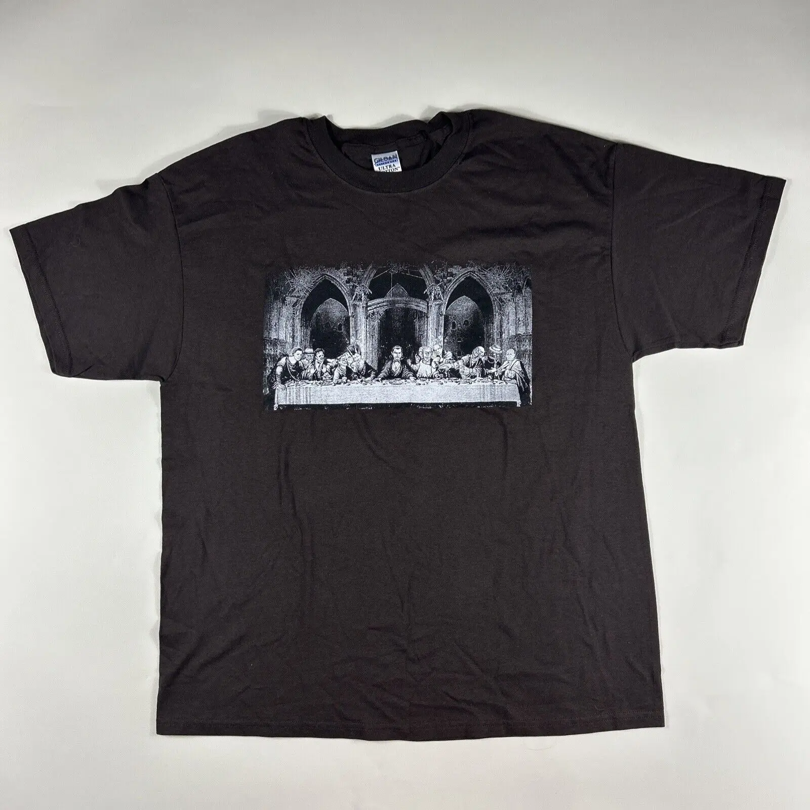 Vintage Vampire Last Supper T Shirt Bwear Horror