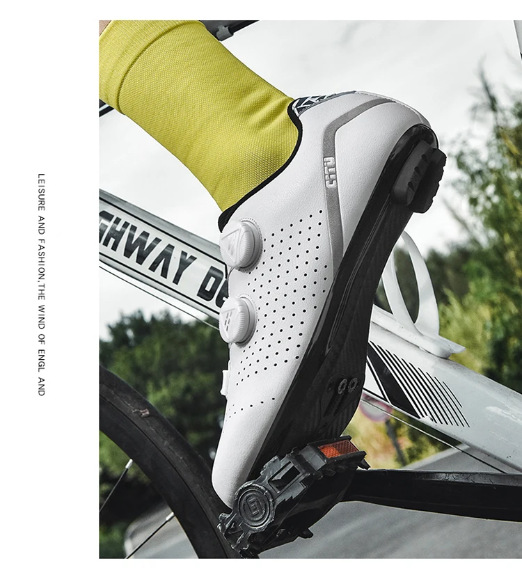 Fahrradschuhe für Herren, professionelle SPD-Rennradschuhe für die Straße, MTB-Mountainbike-Schuhe, lockfreie Fahrradschuhe für Damen – Detail 16