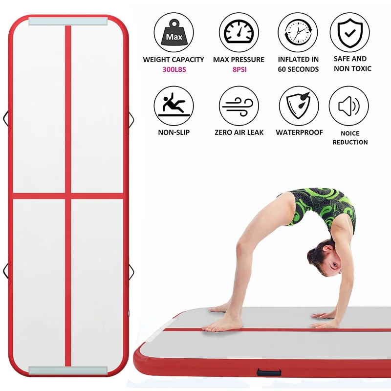 Popular Design Dropstitch Inflatable Gymnastic Mats Air Gym Track for Sale