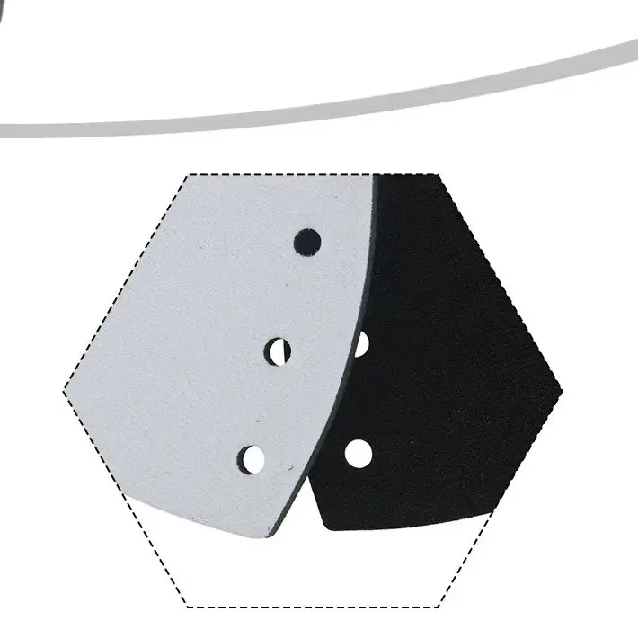 Colore come immagine Tampone abrasivo Levigatura Disco abrasivo Proteggi levigatrice Pallet Materiali abrasivi riutilizzabili per pallet da 100 * 150 mm