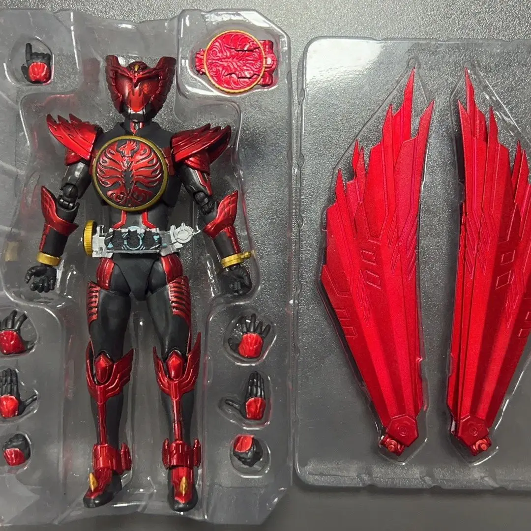 SHF Kamen Rider OOO Bird Combo Action Figure with Articulated Joints, Great Addition to Kids' Toy Collection