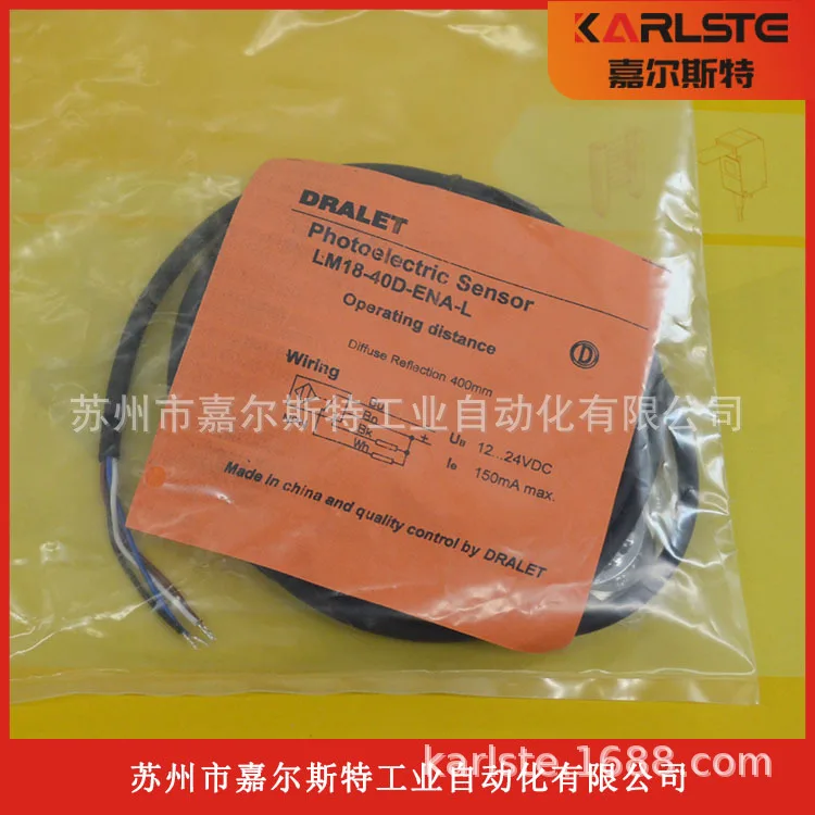 

2025 [New Original] LM18-10D-ENA-L DRALET Proximity Switch Sensor Bargaining