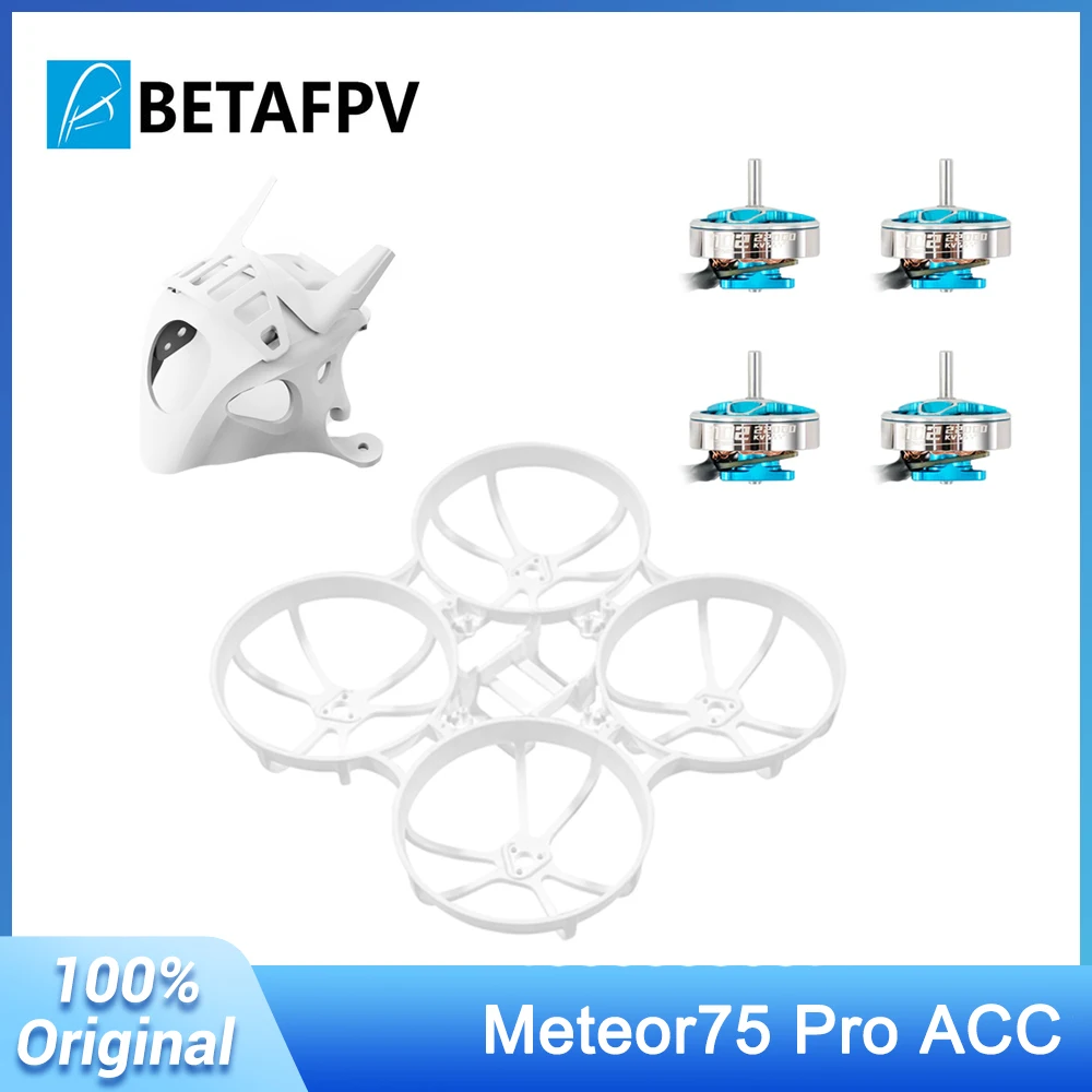 BETAFPV Meteor75 Pro P1 ACC Micro Canopy for HD Camera, Brushless Whoop Frame, 1102 Brushless Motors 21000KV