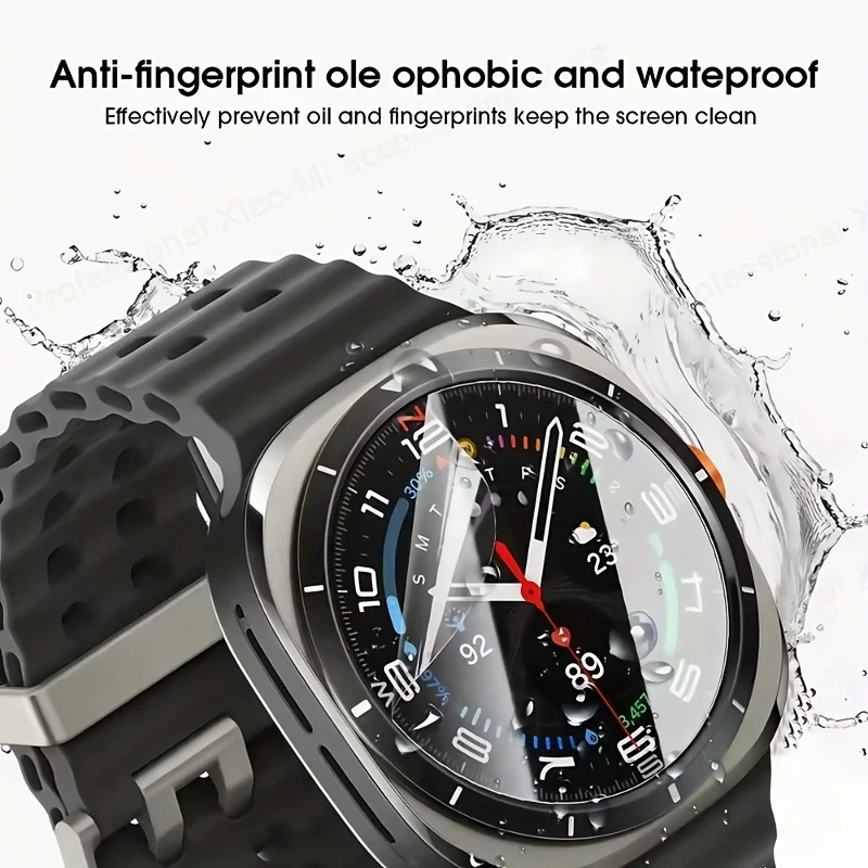 5Pcs HD Hydrogel Film for Samsung Galaxy Watch 4 5 6 7 8 40/44mm Classic 42/46mm Watch7 Watch8 44 40mm Film Screen Protector