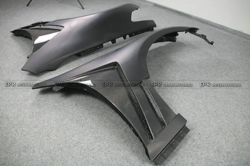 For Infiniti G37 EPA Type Front Vented Fender (4 Door Sedan) Carbon +frp Unpainted bodykits