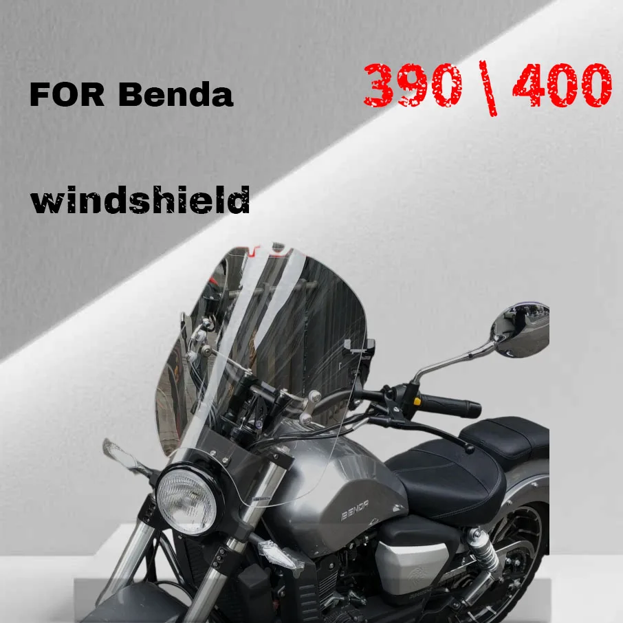 

For Benda 390 \ 400 Benda 400BOX Windshield Special Windshield Chest Protector Imported Glass