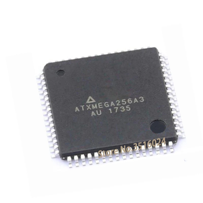 1PCS/LOT ATXMEGA256A3-AU QFP64 ATXMEGA256A3  256A3 A3-AU 100% original fast delivery in stock