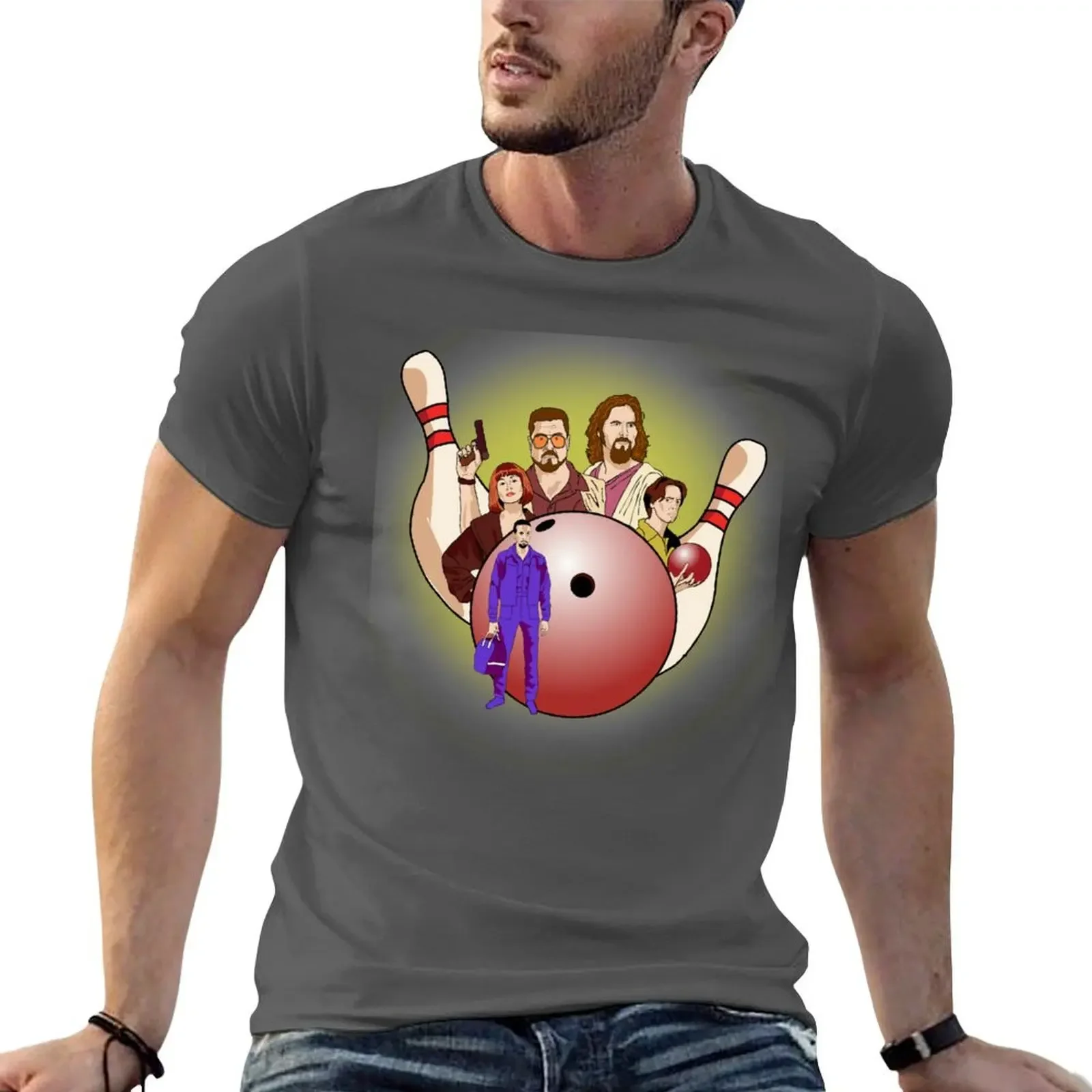 Dude, let's go bowling. T-shirt customs design your own customs plain t shirts men