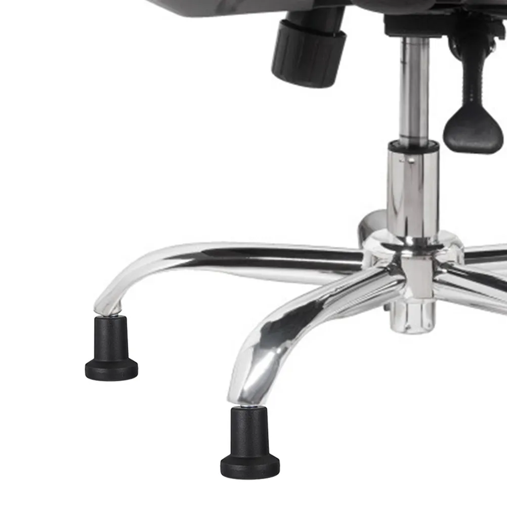 5Pcs Office Chair Glides Fixed Feet Replacement Bell Type Heavy Duty Non-Slip Floor Protection for Hardwood Laminate Tile Carpet