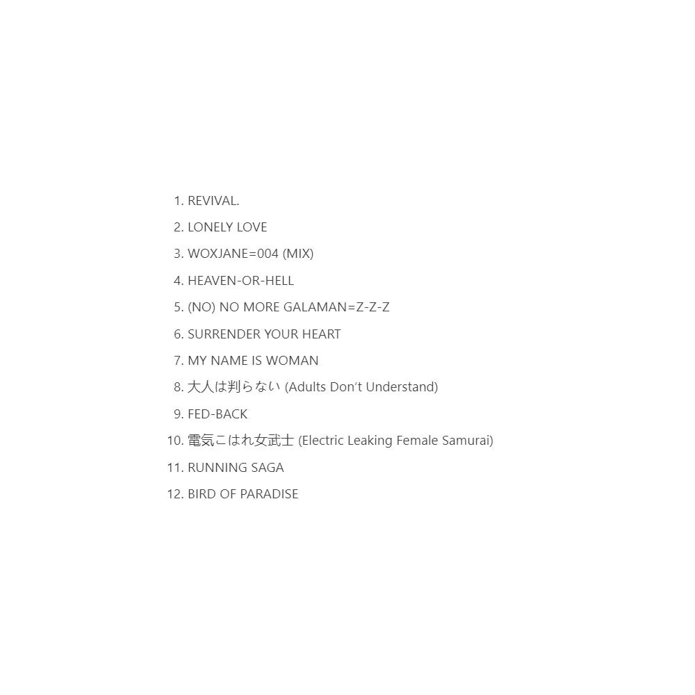 CD Ann Lewis mi nombre es mujer Fecha de lanzamiento: 1988 (fecha final de ventas notaada al 30 de enero 1988)